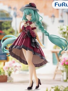 Hatsune Miku - Trio-Try-iT Figure -Outing Dress Red Color ver.-